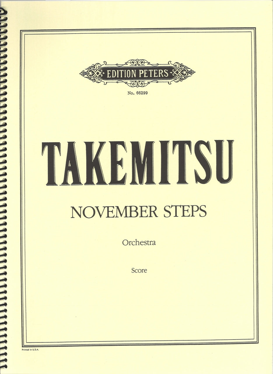 Takemitsu, November Steps (Peters)