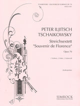 Tchaikovsky, Souvenir de Florence op. 70 (Simrock)
