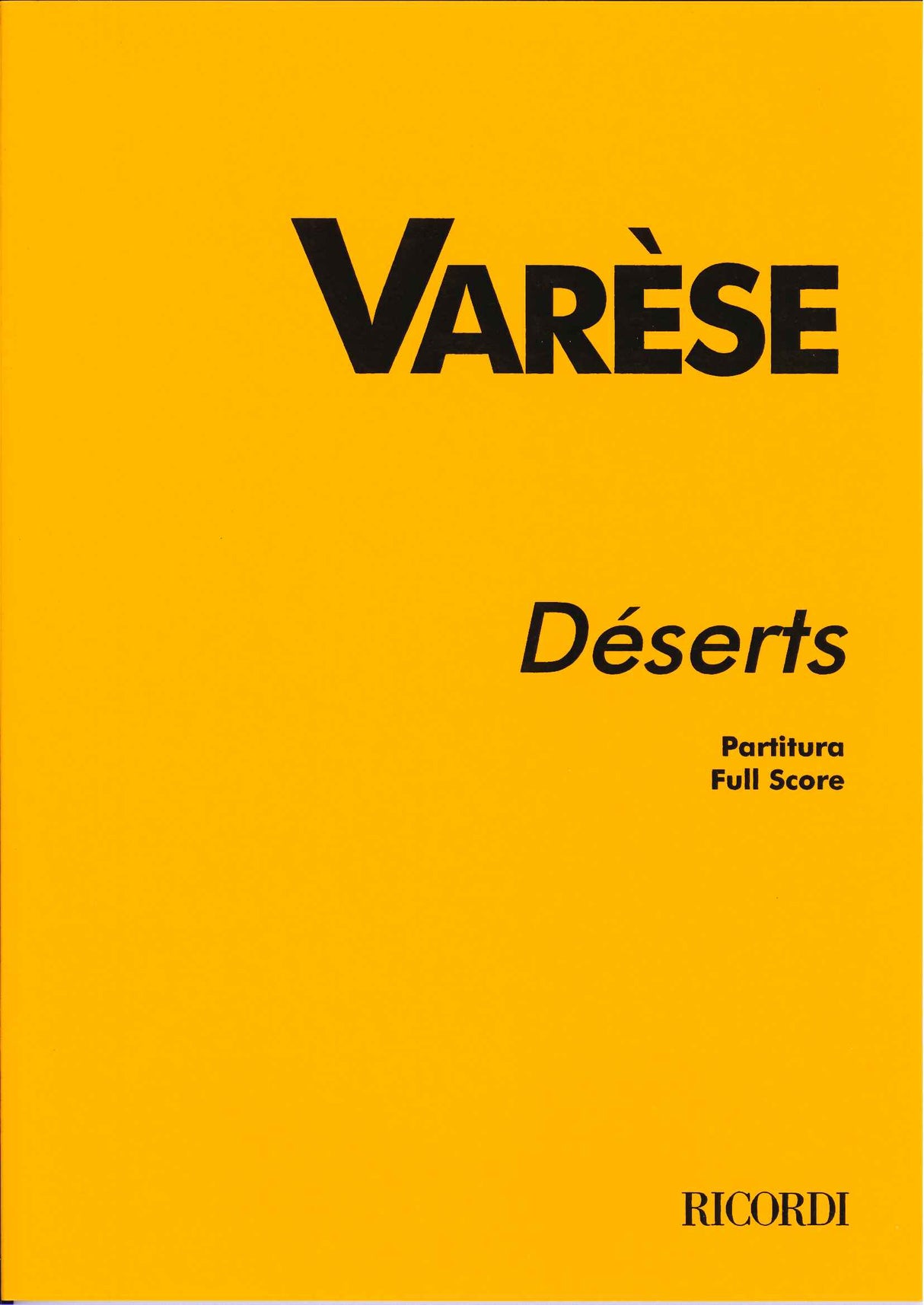 Varese, Deserts (Ricordi)
