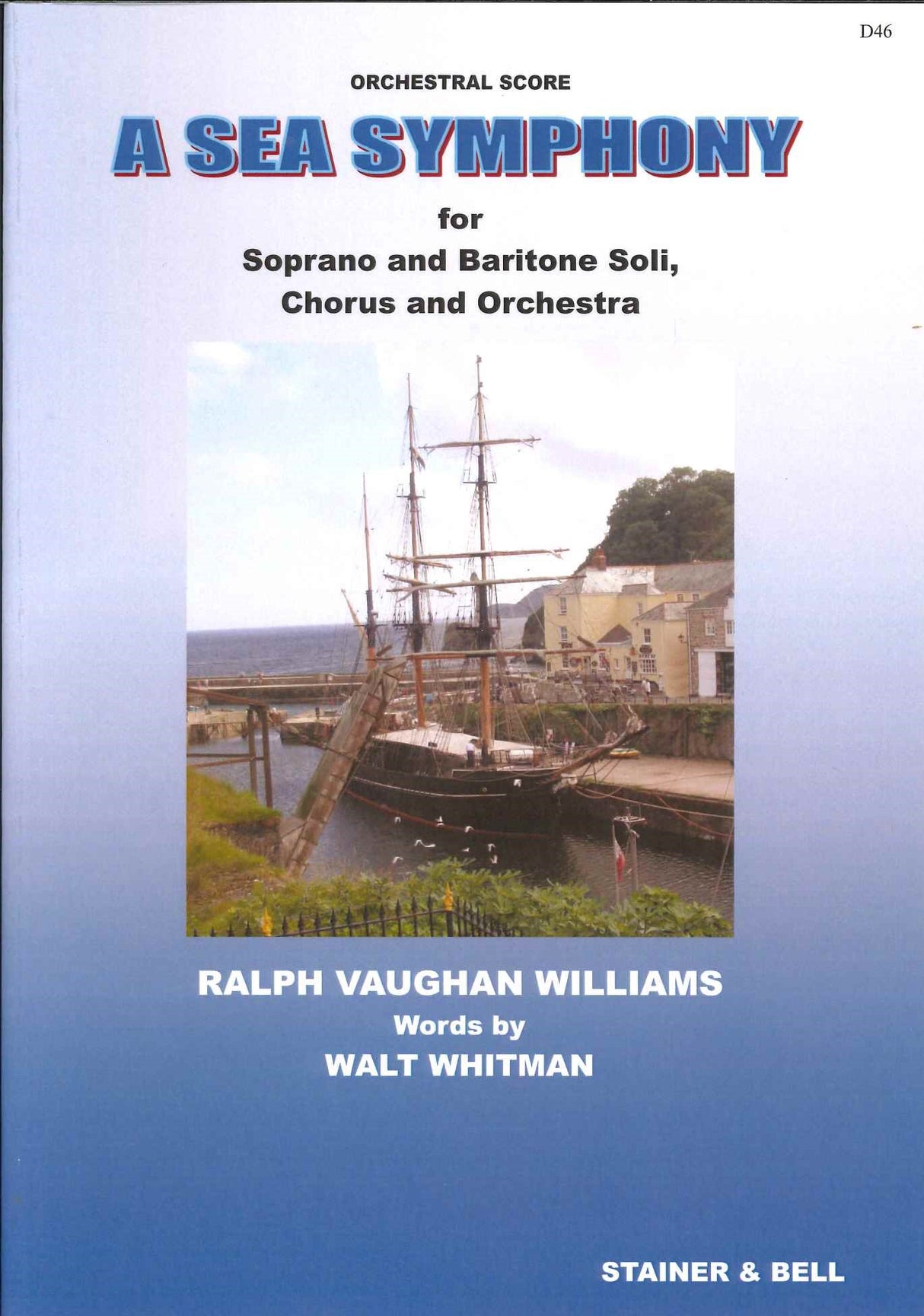 Vaughan Williams, Symphony 1 Sea Symph. (Stainer & Bell)