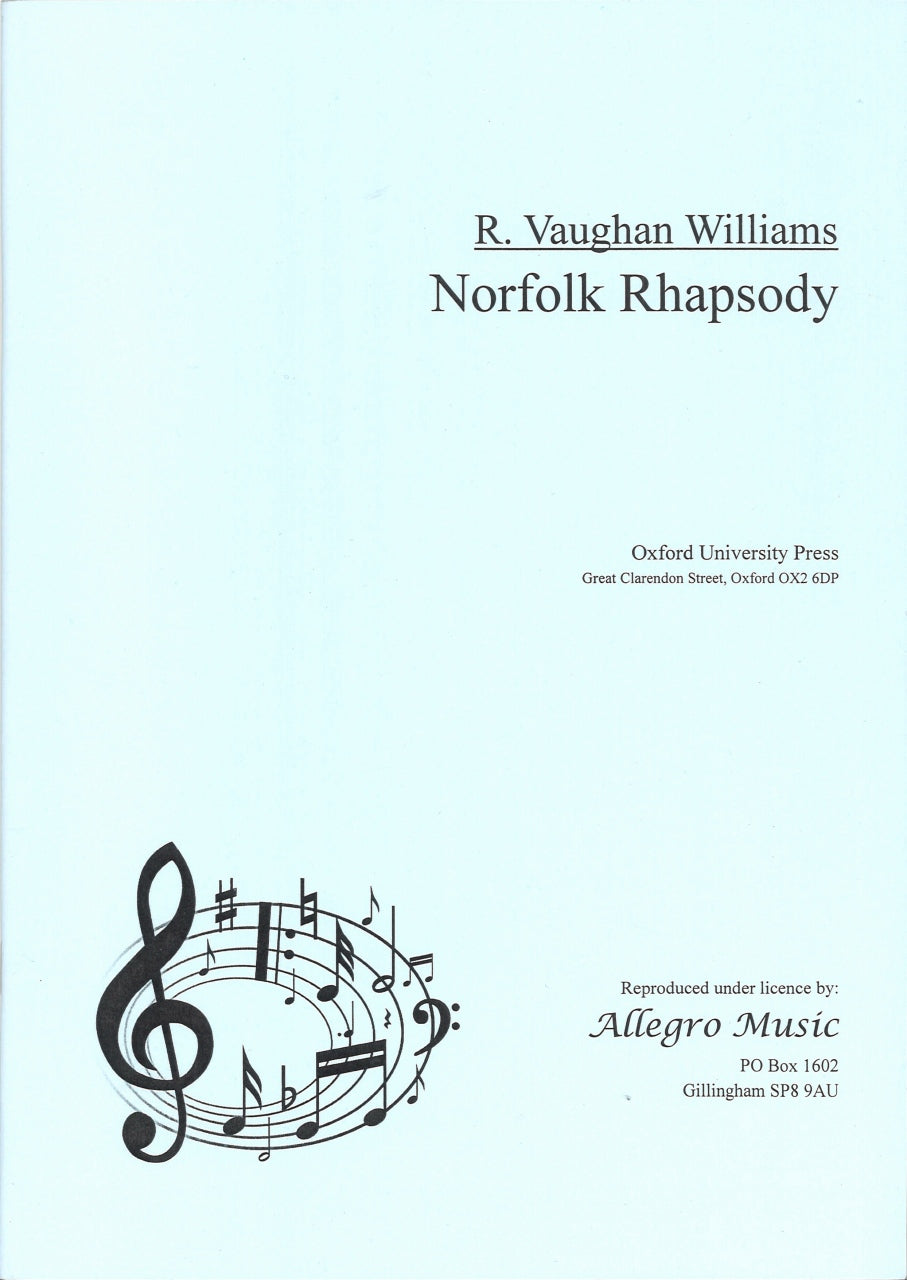 Vaughan Williams, Norfolk Rhapsody 1 (Oxford University Press)