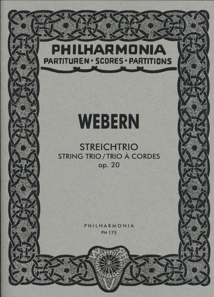 Webern, op.20: Streichtrio (Universal)