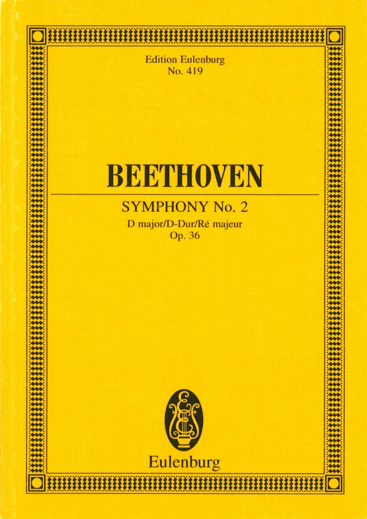 Beethoven, Symphony No. 2 (Eulenburg)