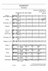 Beethoven, Ov. op. 84 Egmont (Eulenburg)