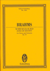 Brahms, Schicksalslied op. 54 (Eulenburg)