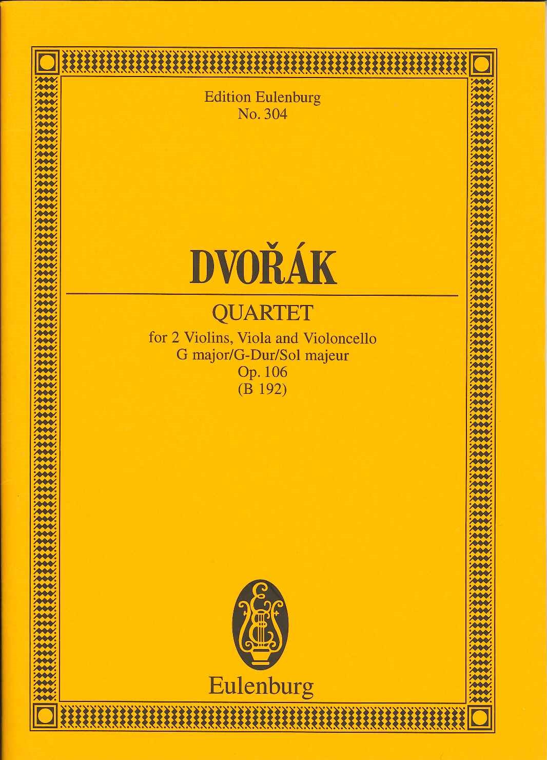 Dvorak, String Quartet No.13, op. 106 (Eulenburg)