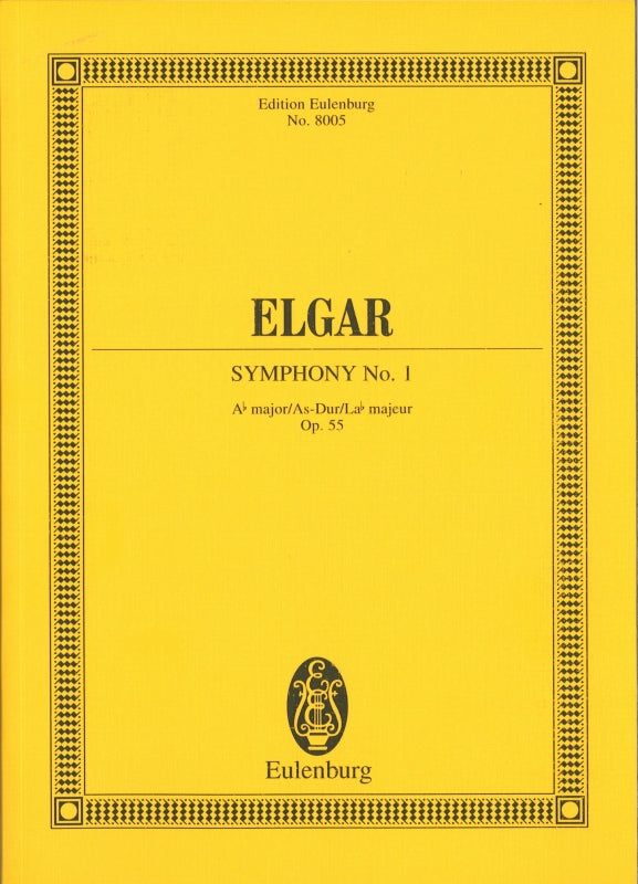 Elgar, Symphony No. 1 in Ab, op. 55 (Eulenburg)