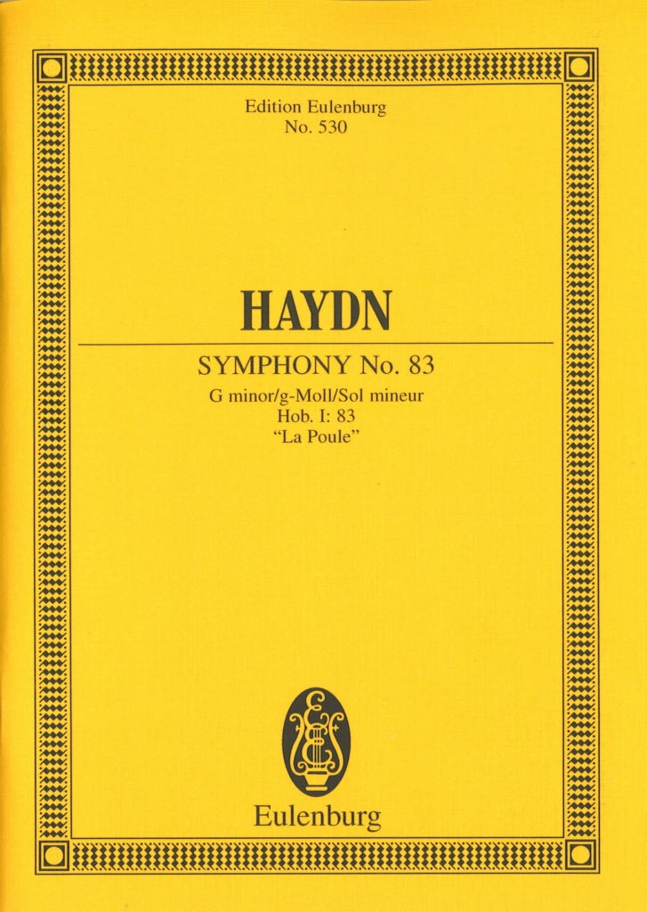 Haydn, Symphony No. 83 'La Poule' (Eulenburg)