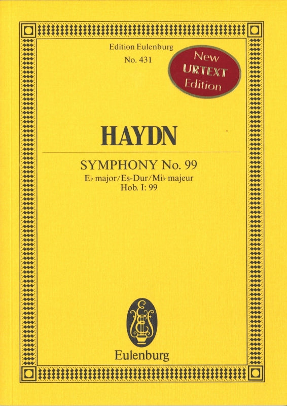 Haydn, Symphony No. 99 in Eb (Newstone) (Eulenburg)