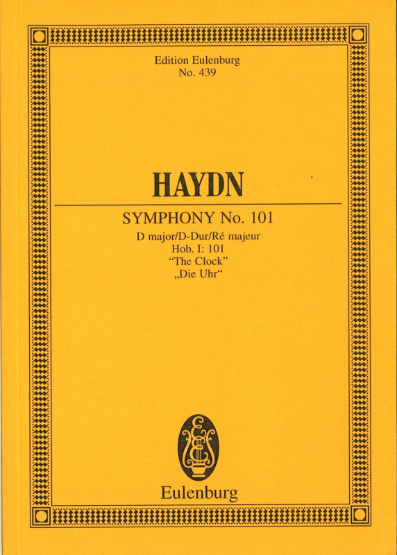 Haydn, Symphony No.101 in D 'The Clock' (Eulenburg)