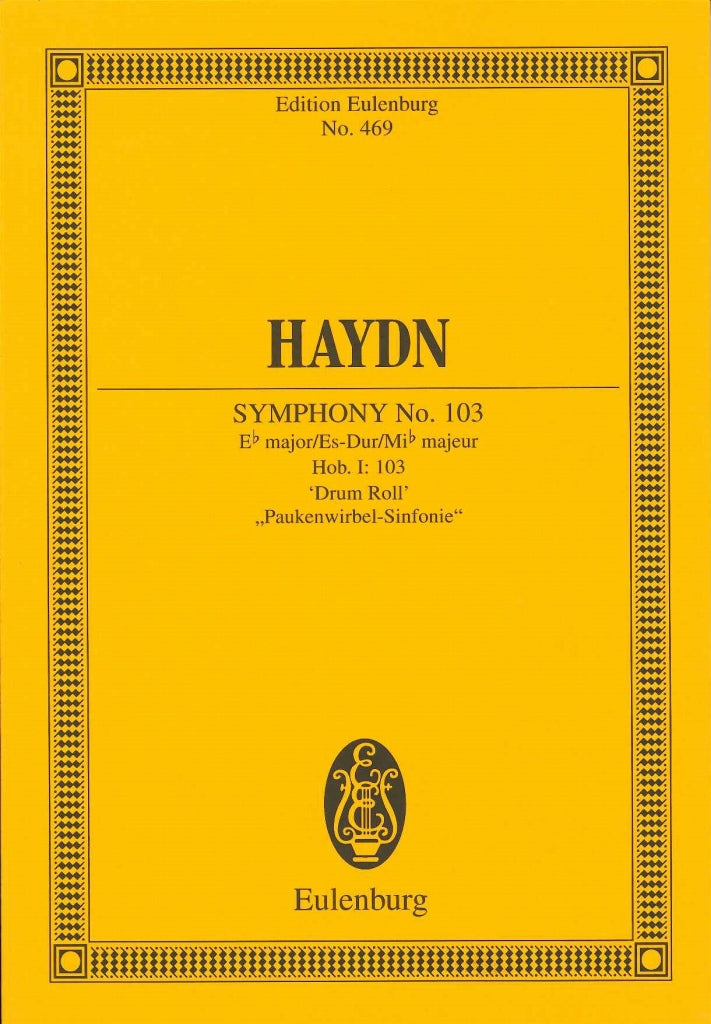 Haydn, Symphony No.103 'Drum Roll' (Eulenburg)