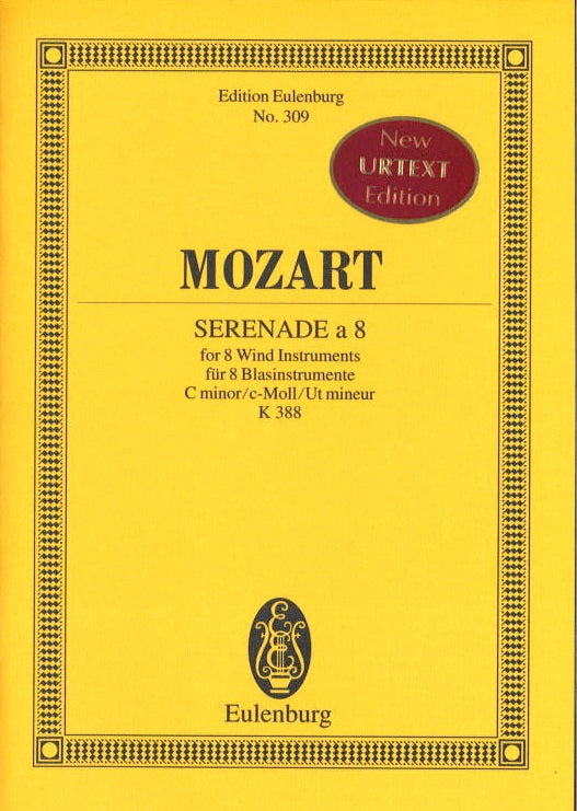 Mozart, Serenade KV 388 in c (No. 12) (Eulenburg)
