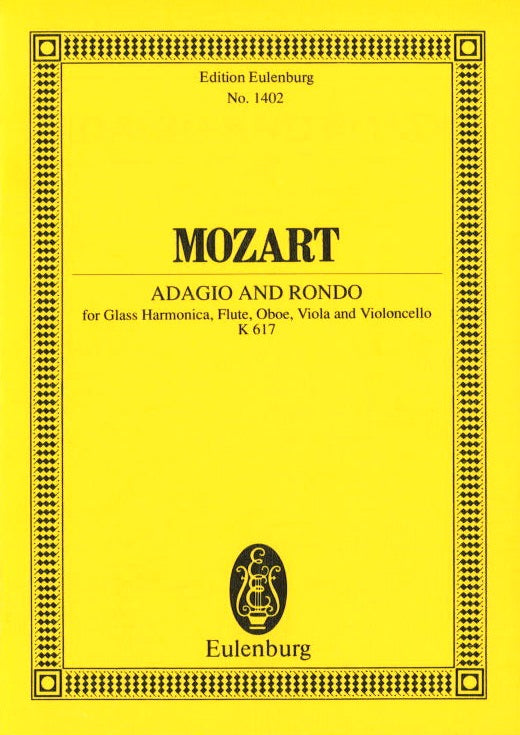 Mozart, Adagio & Rondo KV 617 (Qnt) (Eulenburg)