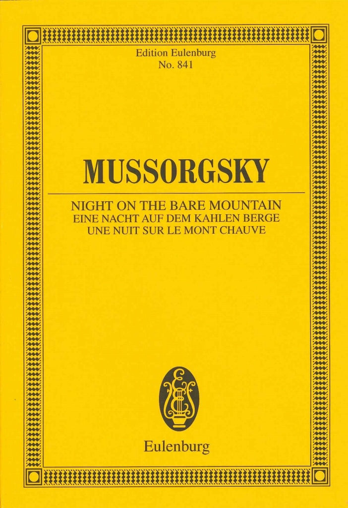 Mussorgsky, Night on the Bare Mountain (Eulenburg)