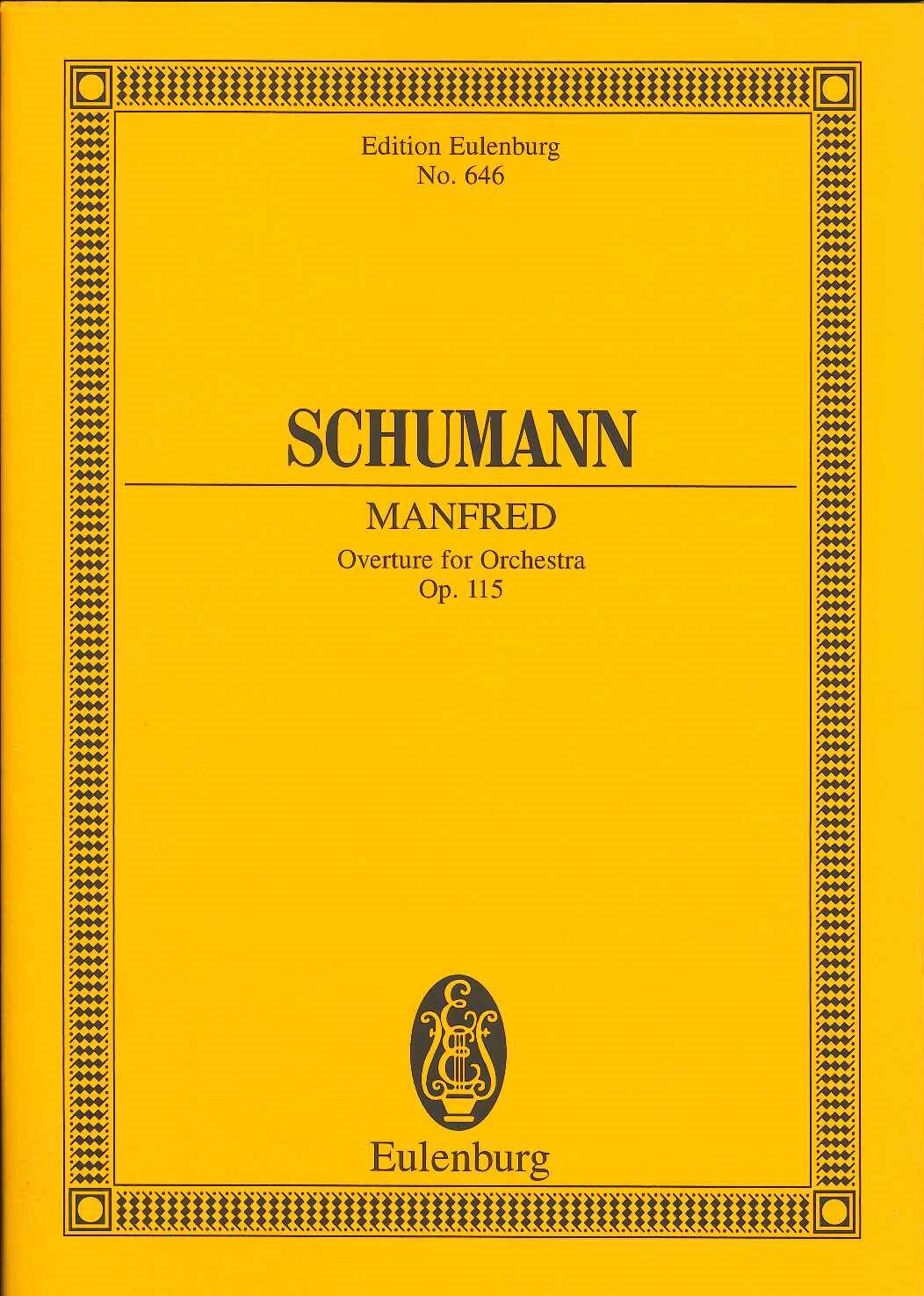 Schumann, Ov op.115 Manfred (Eulenburg)