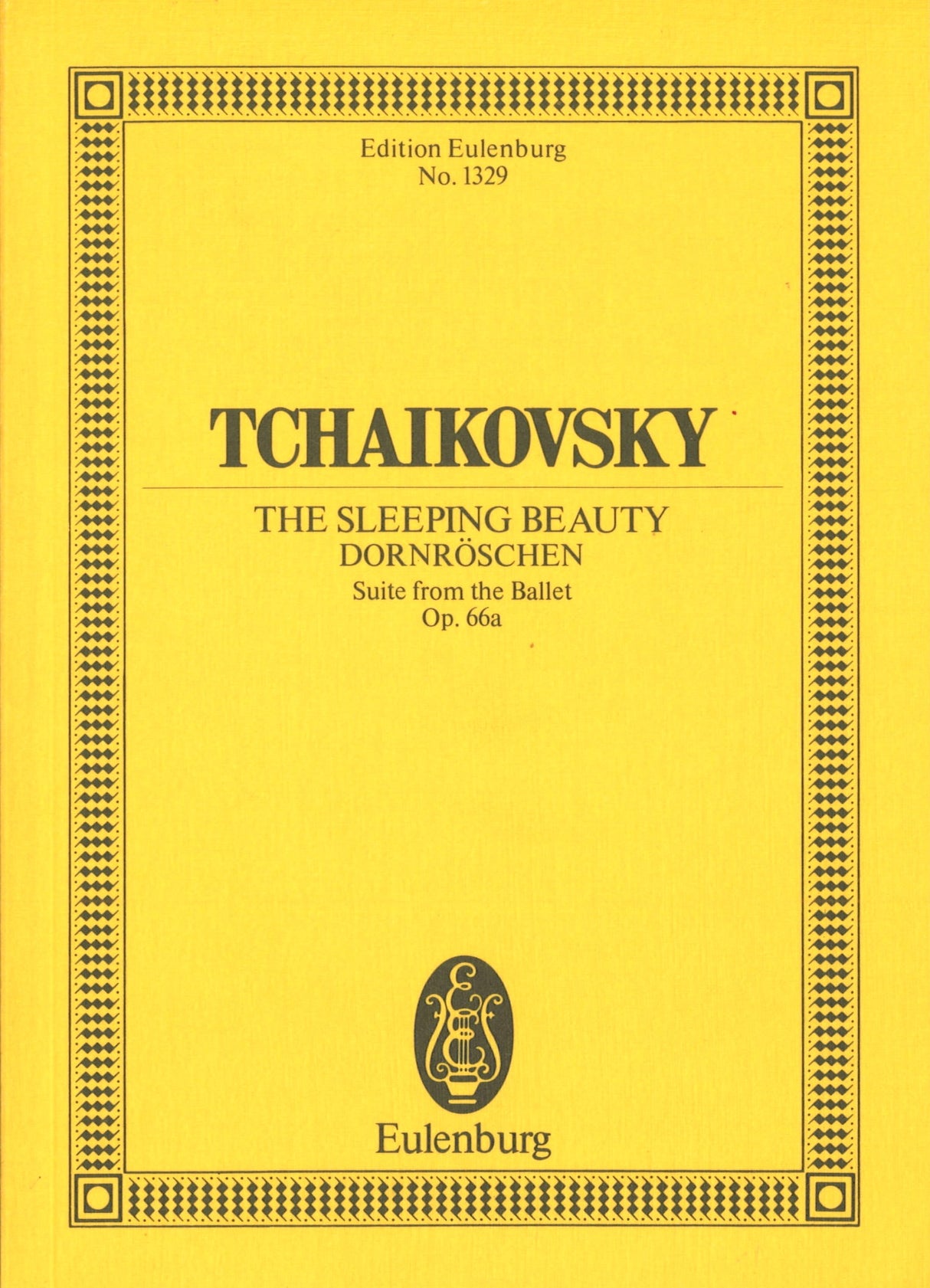 Tchaikovsky, op. 66a Suite Sleeping Beau (Eulenburg)