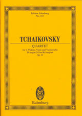 Tchaikovsky, String Quartet op. 11 in D (Eulenburg)