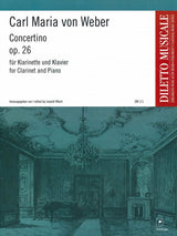 Weber, Concertino op. 26 in Eb (Wlach) (Doblinger)