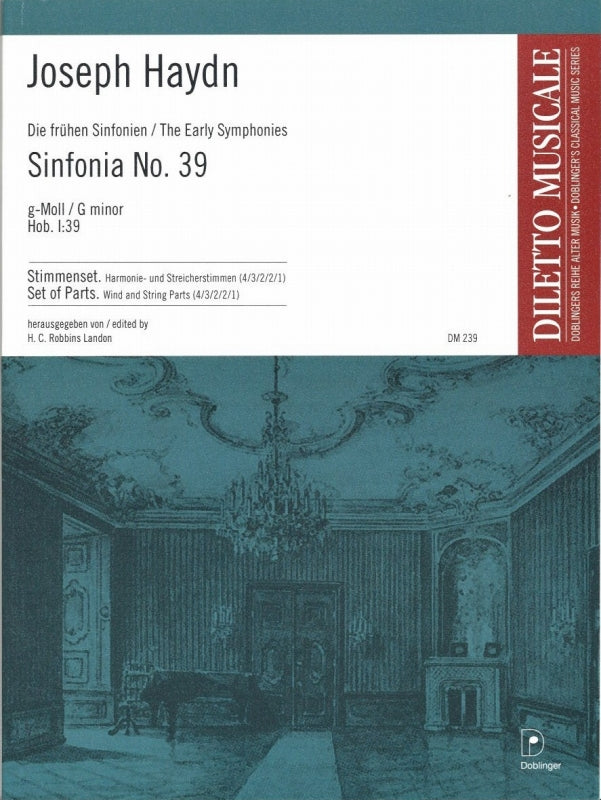 Haydn, Symphony No. 39 Set of Parts (Doblinger)