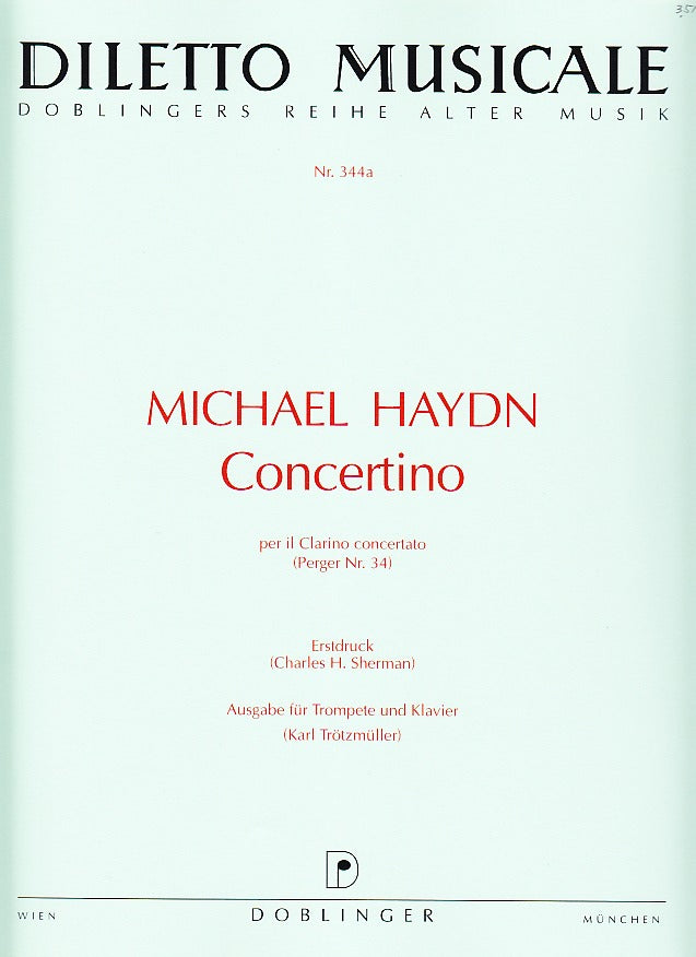 Haydn,M., Concertino in C (Doblinger)