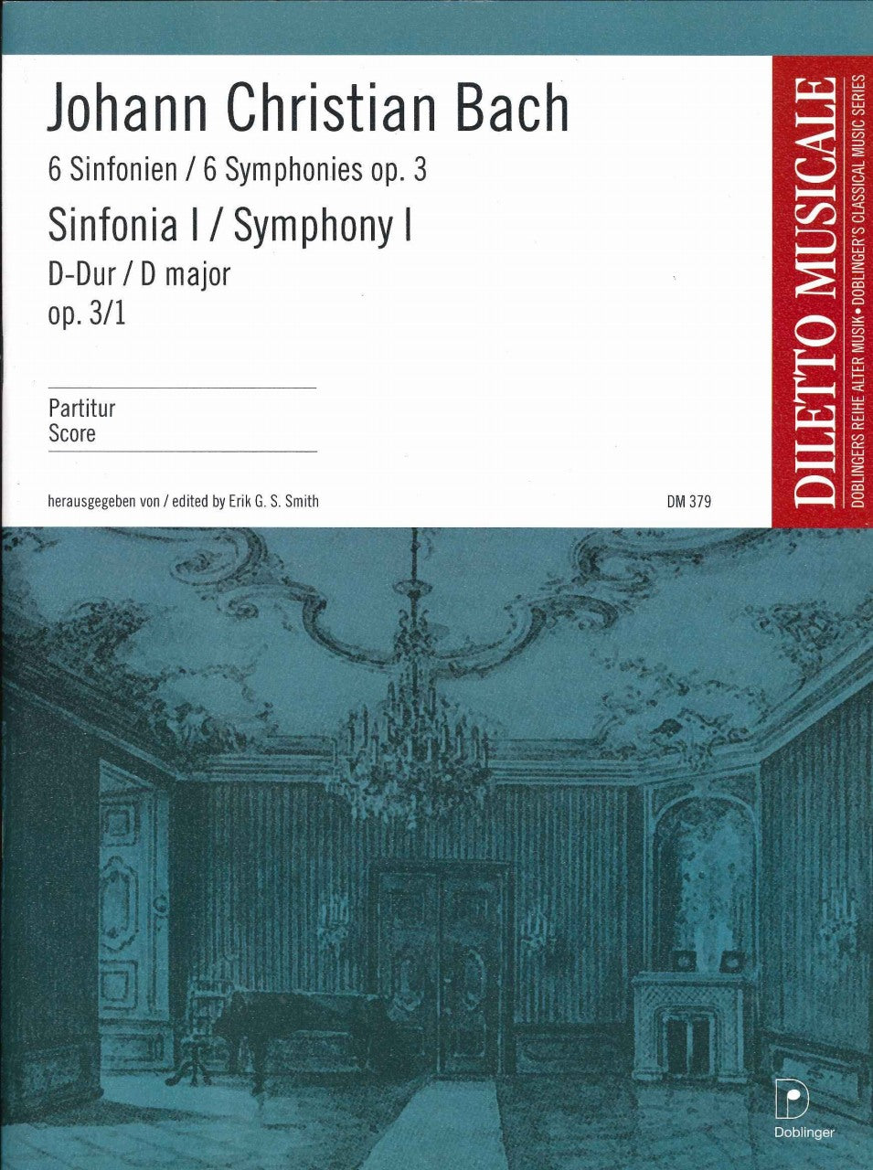 Bach,J.C. Sinfonia op. 3/1 in D Score (Doblinger)