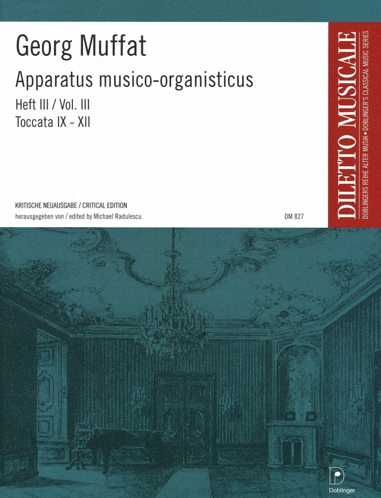 Muffat,Ge., Apparatus 3: Toccata 9-12 (Doblinger)