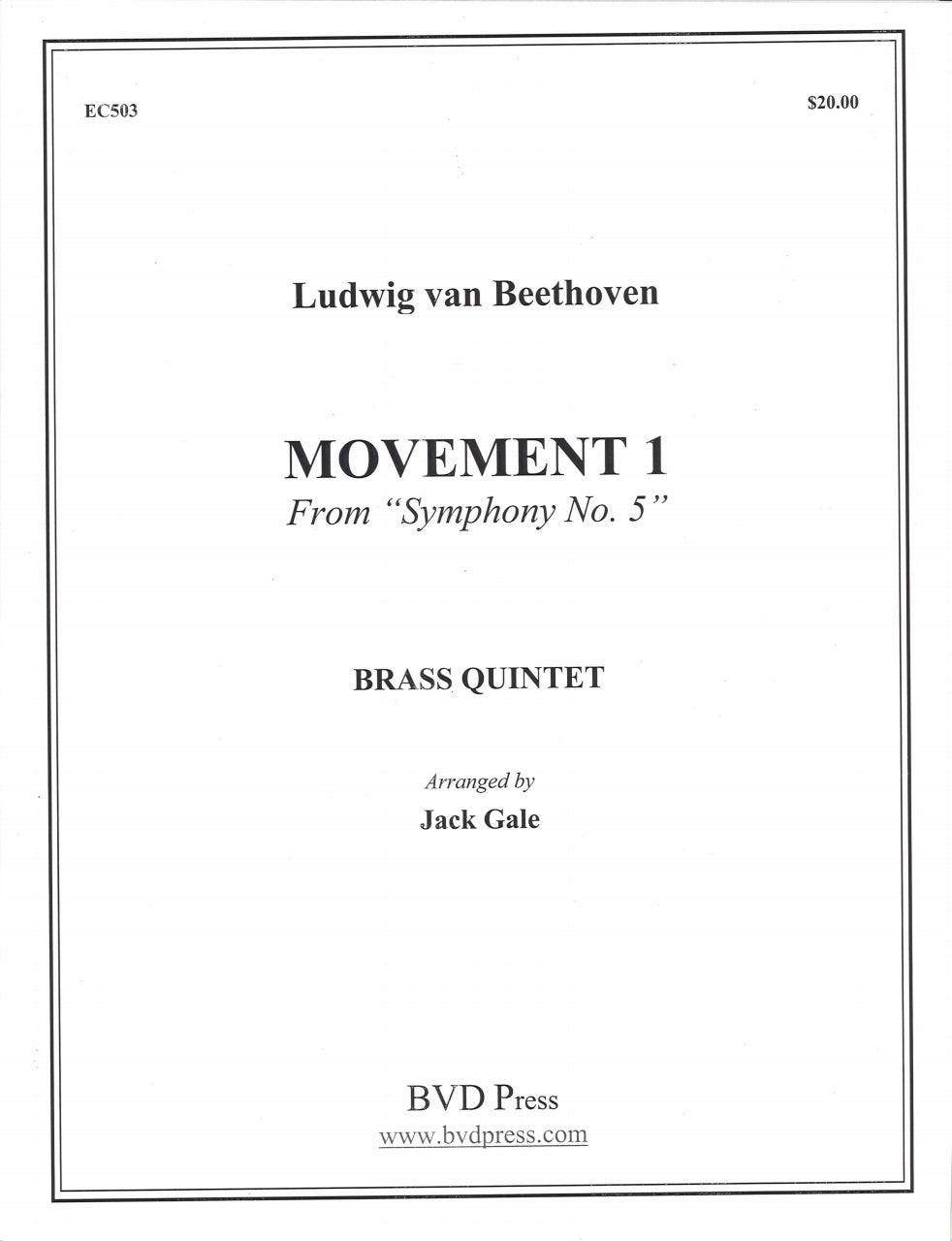 Beethoven, Symphony No. 5, 1st Movement (Musicians Pub)