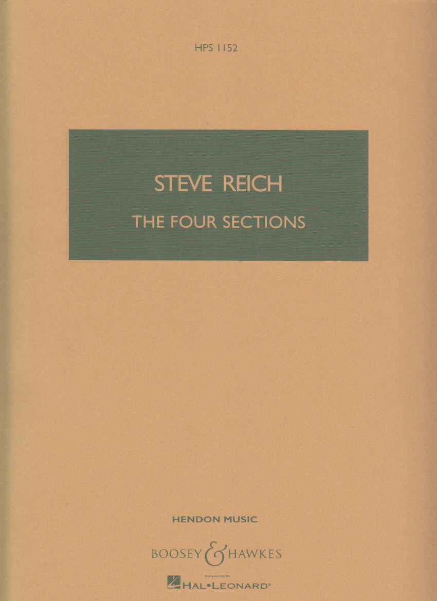 Reich, Four Sections (Boosey)