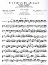 Bach, Suites BWV 1007-12 (Cl Solo) (Leduc)