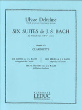 Bach, Suites BWV 1007-12 (Cl Solo) (Leduc)