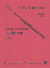 Kohler, 20 Lektionen op. 93, 1 (Zimmermann)