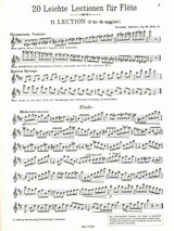 Kohler, 20 Lektionen op. 93, 2 (Zimmermann)