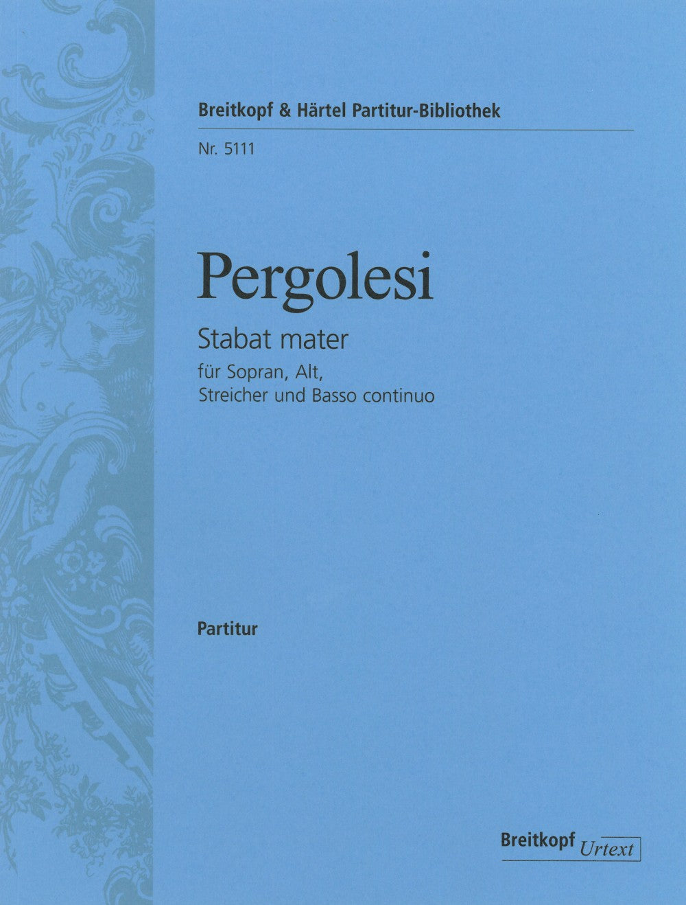 Pergolesi, Stabat mater (Breitkopf)