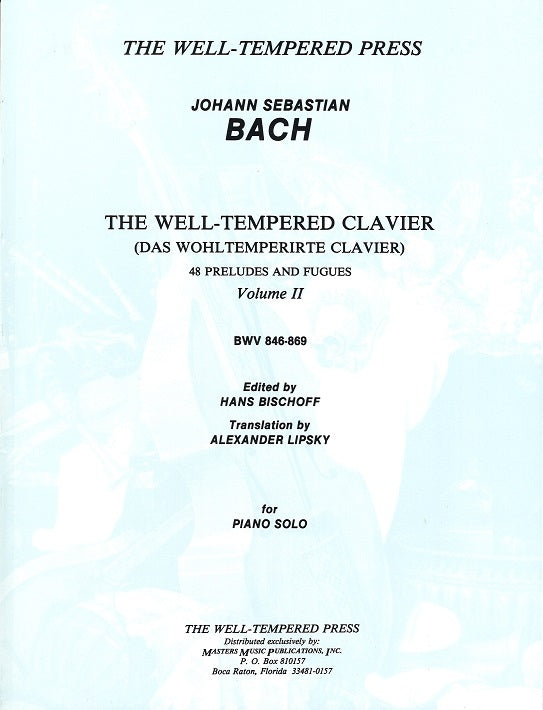 Bach, Well-Temperd Clavier 2 (Bischoff) (Masters Music)
