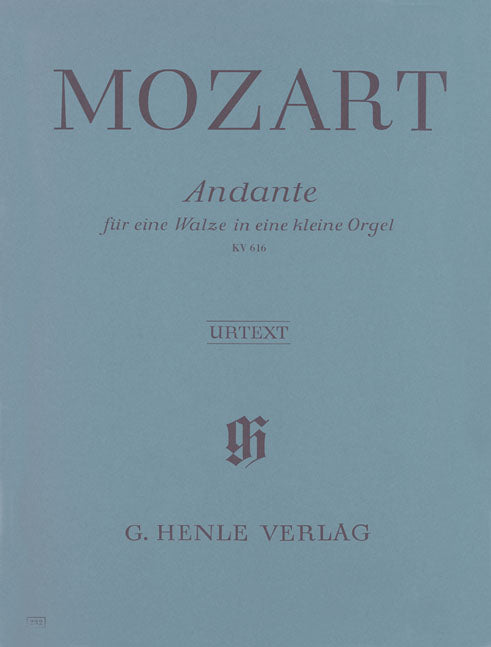 Mozart, Andante KV 616 in F (Henle)