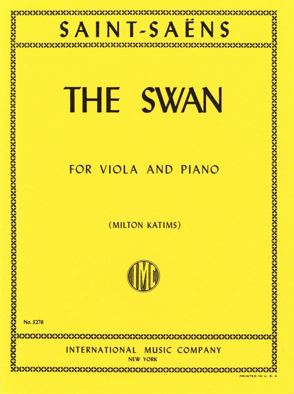 Saint-Saens, Swan (Katims) (IMC)