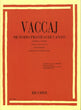 Vaccai, Metodo pratico. Sop/Ten (+Audio) (Ricordi)