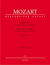 Mozart, Concerto KV 299 Full Score (Barenreiter)