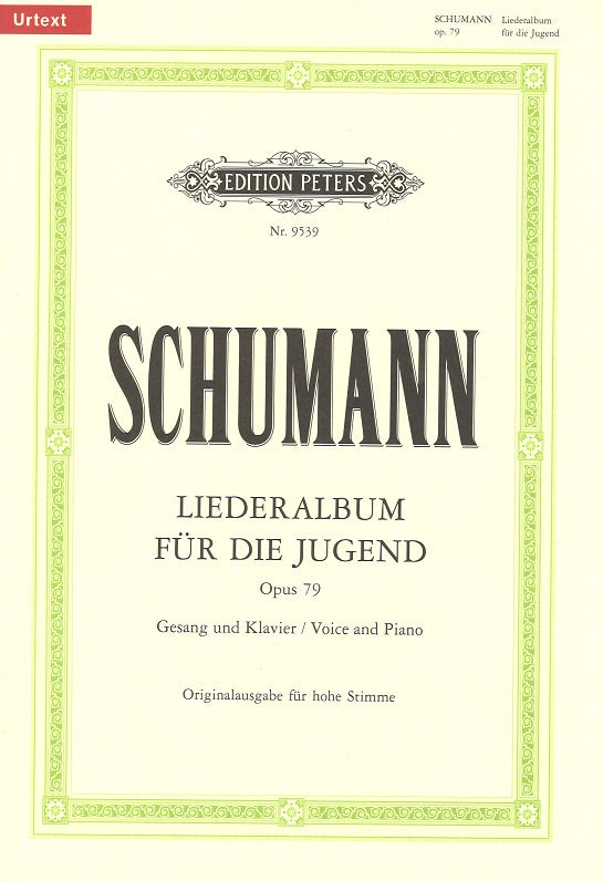 Schumann, Liederalbum fur die Jugend (Peters)