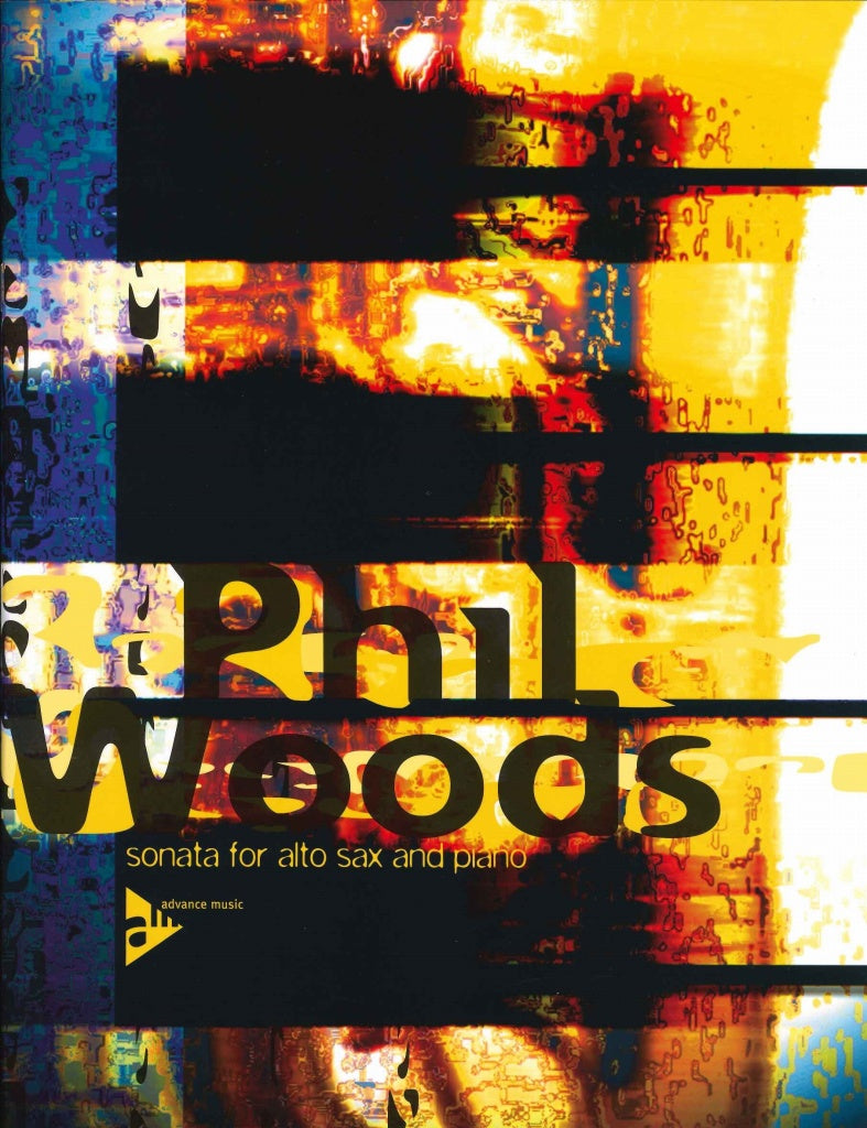 Woods, Sonata for Alto Sax and Piano (Advance Music)