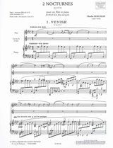 Koechlin, Nocturnes op. 32bis (Fl,Hn,Pf) (Billaudot)