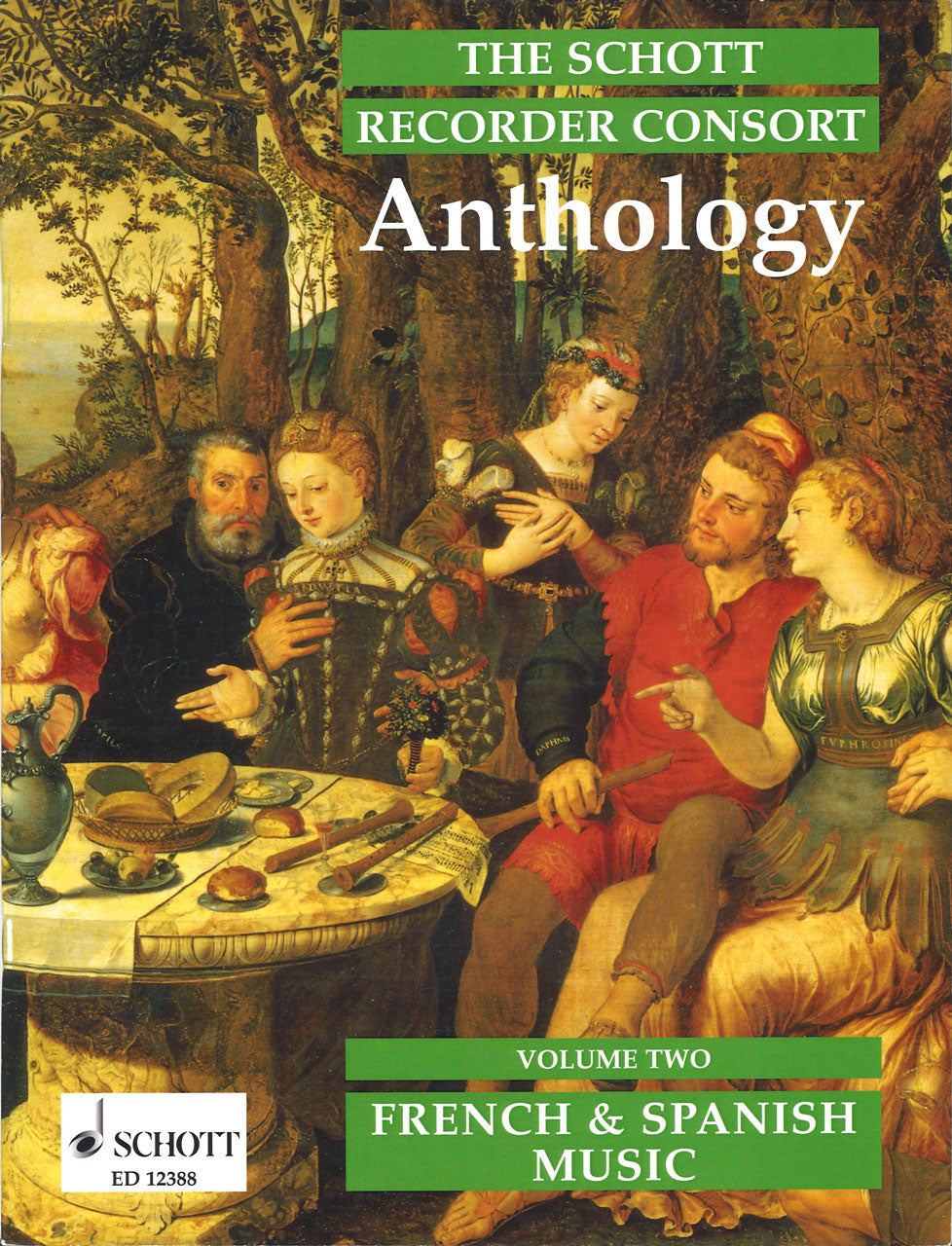 Recorder Consort Anthology 2: France/Spe (Schott)