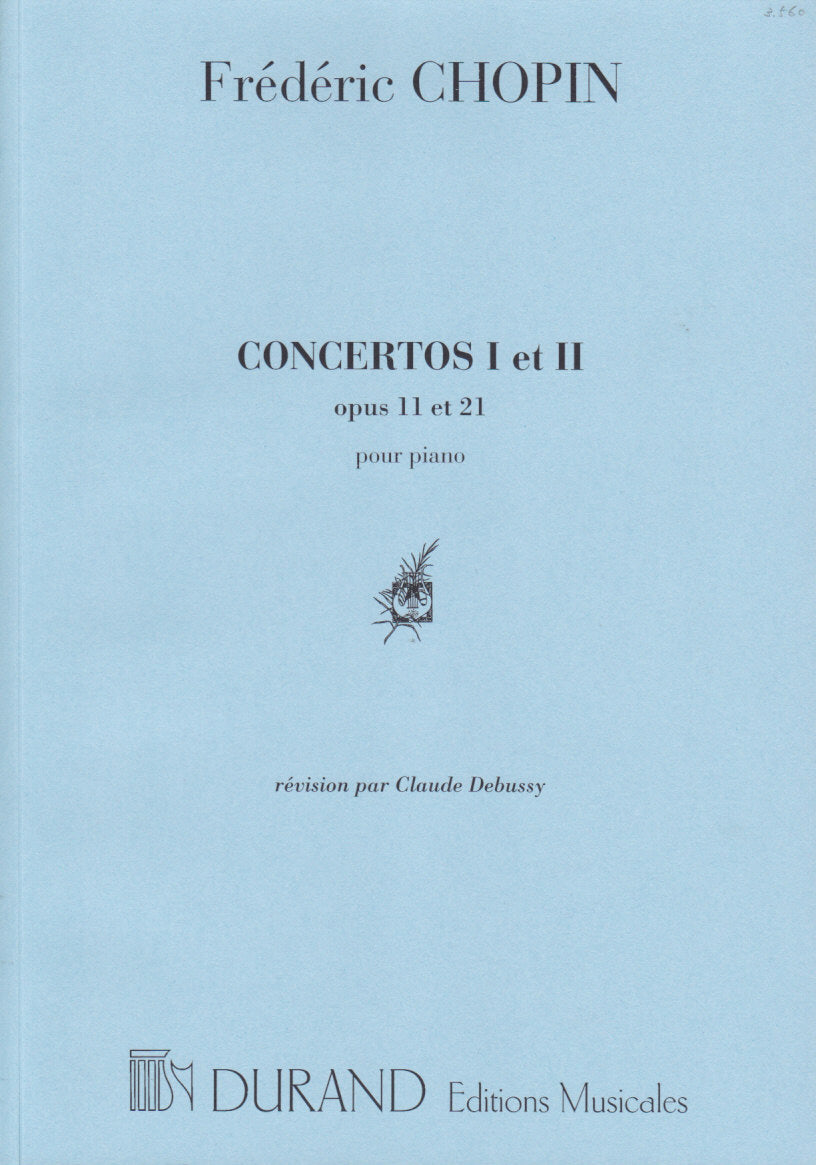 Chopin, Concertos [Pf Solo] (Debussy) (Durand)