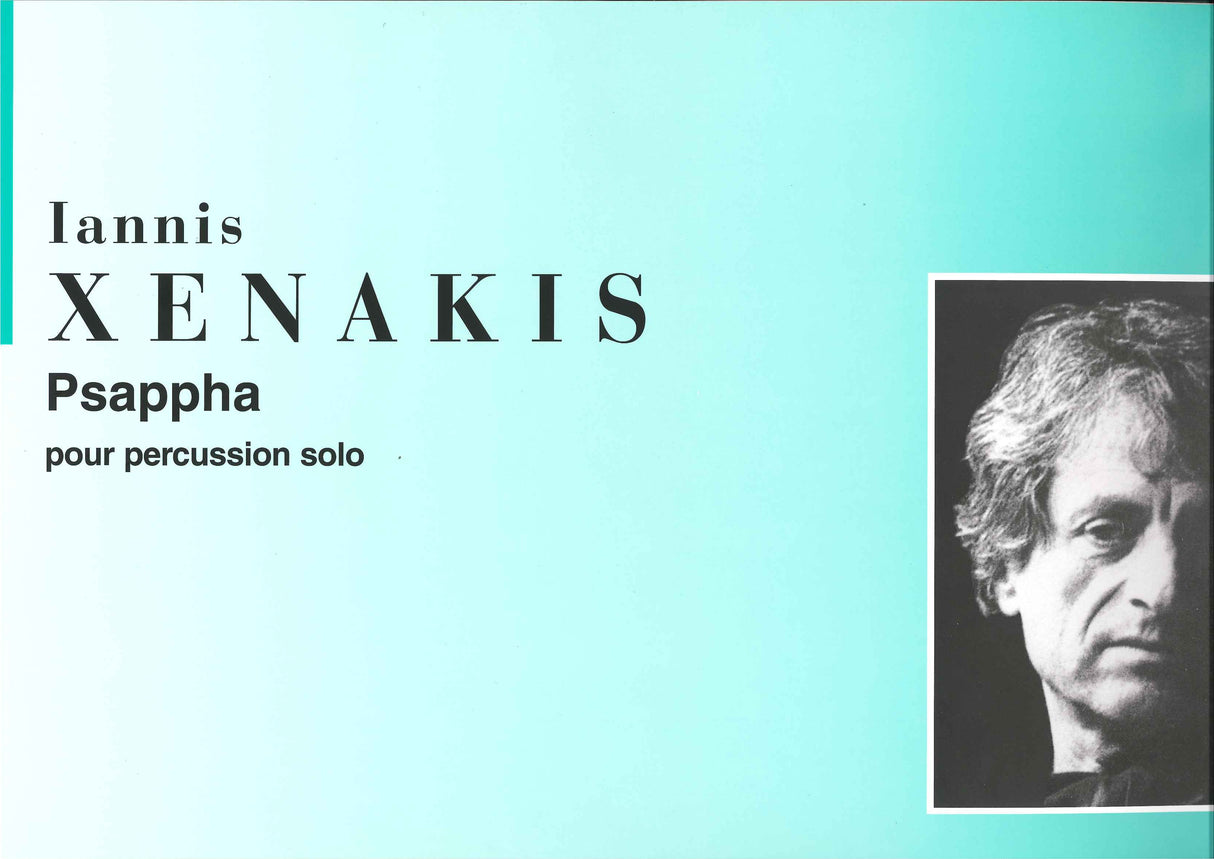 Xenakis, Psappha, pour percussion solo (Salabert)