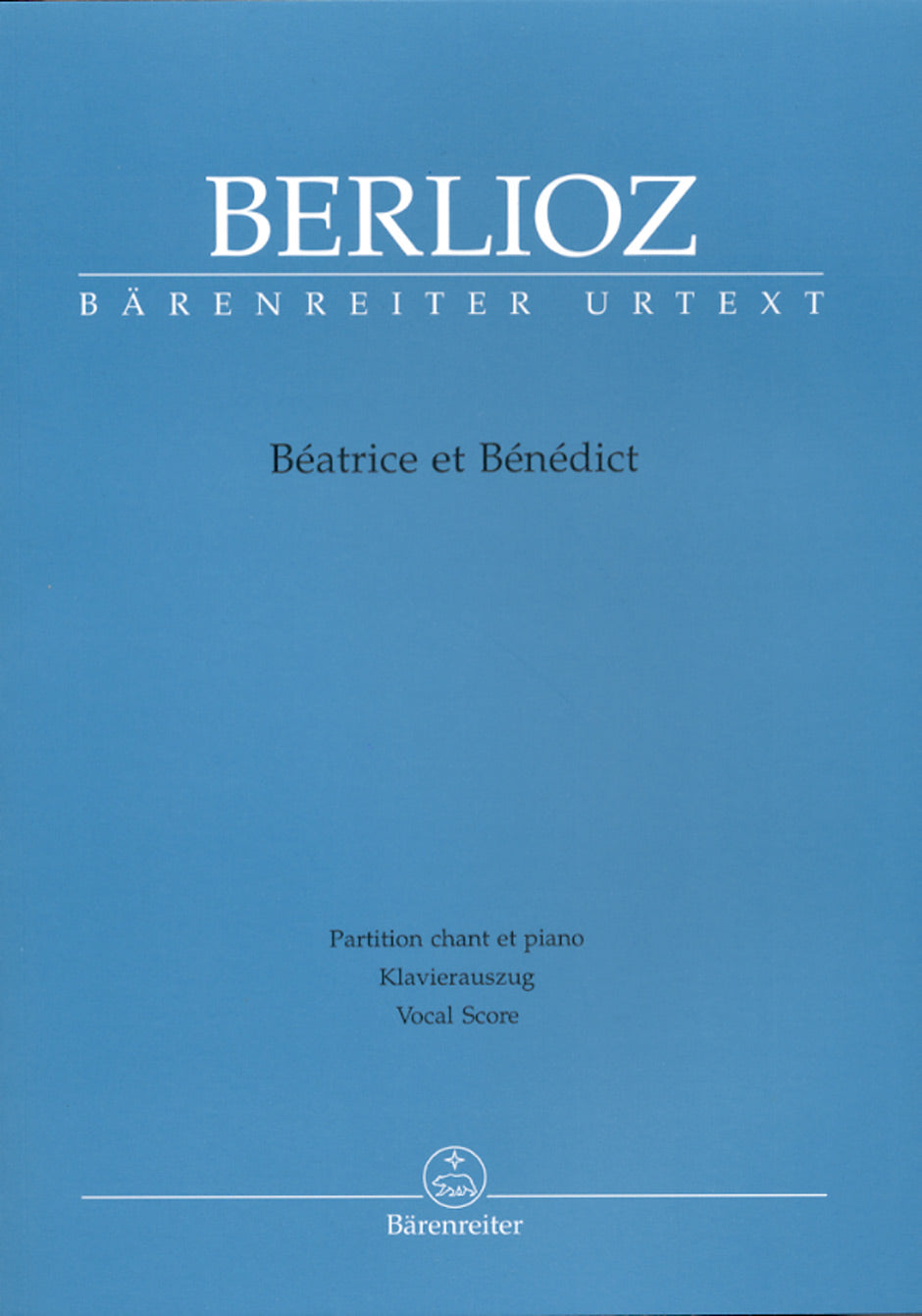 Berlioz, Beatrice et Benedict [F/G] (Barenreiter)