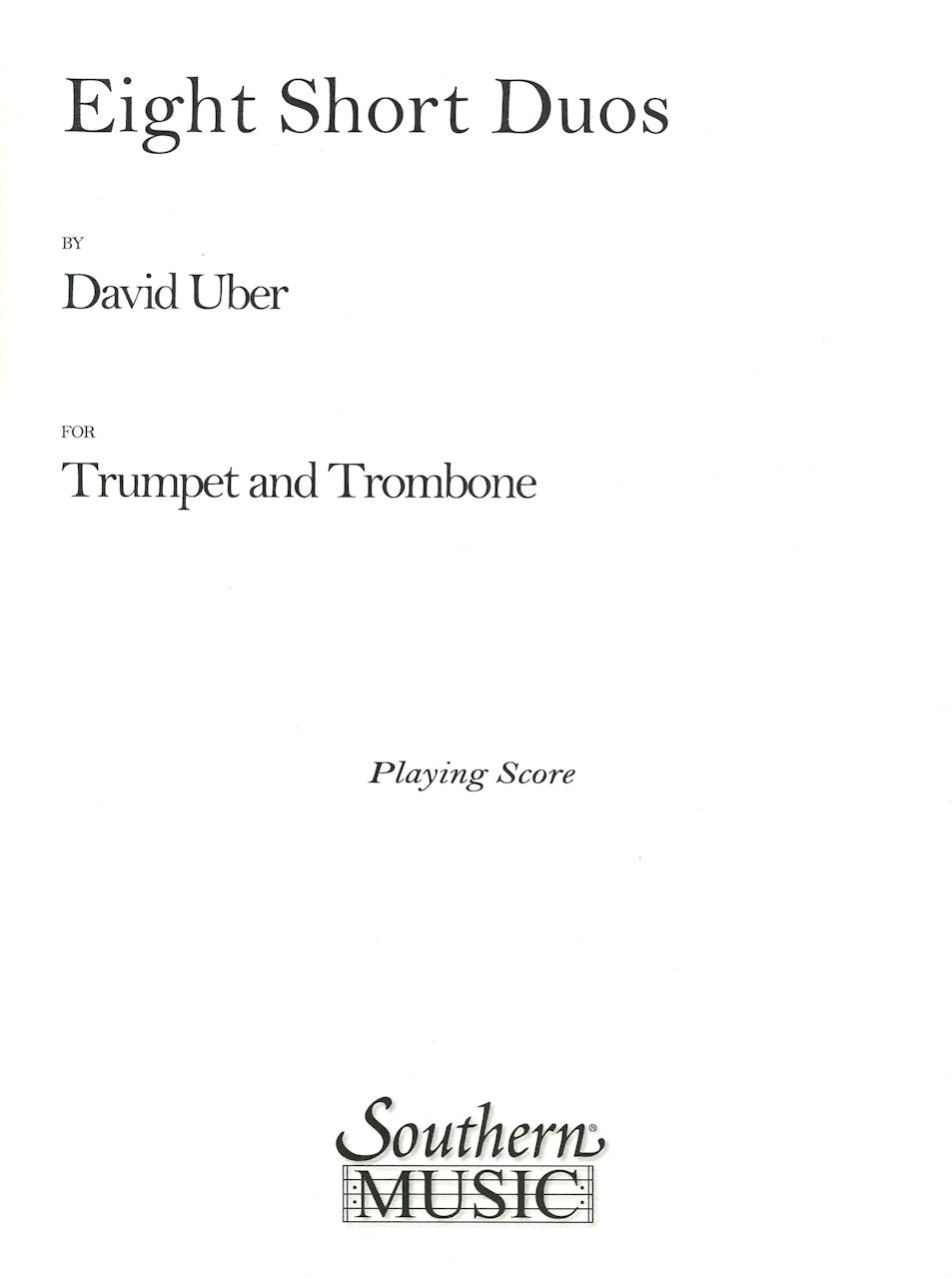 Uber, Short (8) Duos (Trp,Tbn) (Southern)