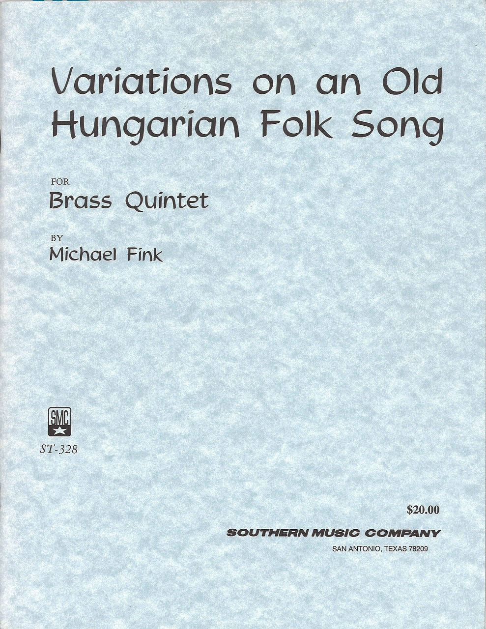 Bartok, Var. on Old Hungarian Folksong (Southern)