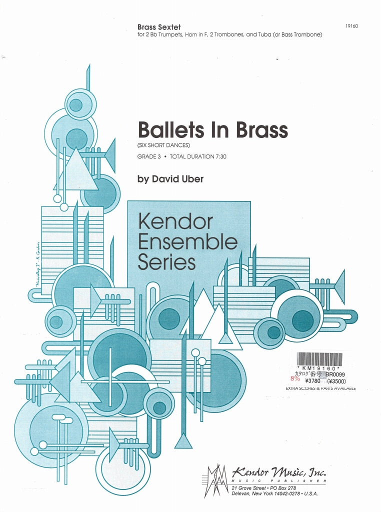 Uber, Ballets in Brass (Kendor)