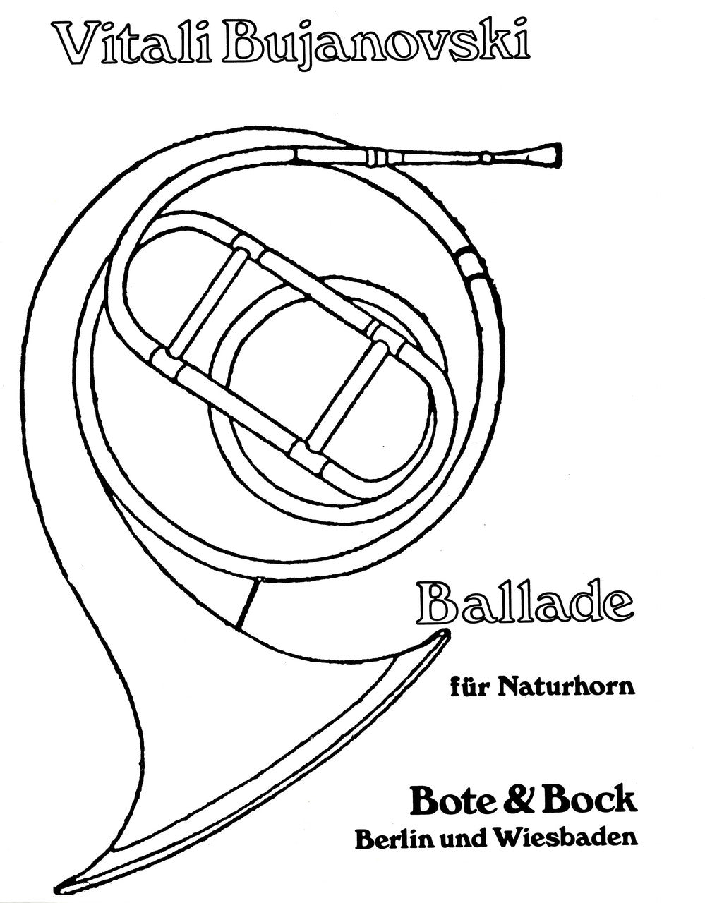 Buyanovsky, Ballade (Natural Hn Solo) (Bote & Bock)