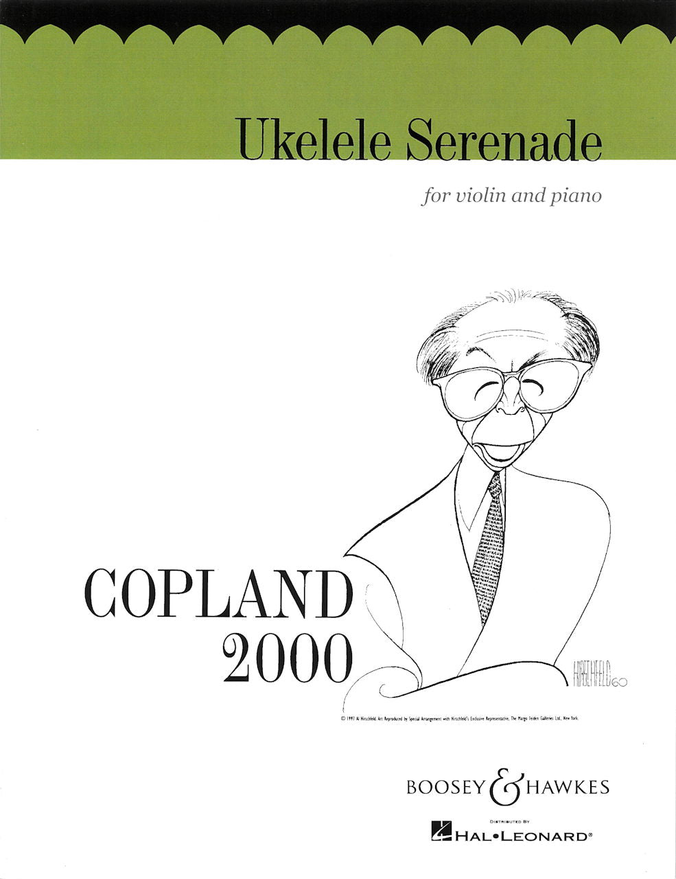 Copland, Ukelele Serenade (Vn,Pf) (Boosey)